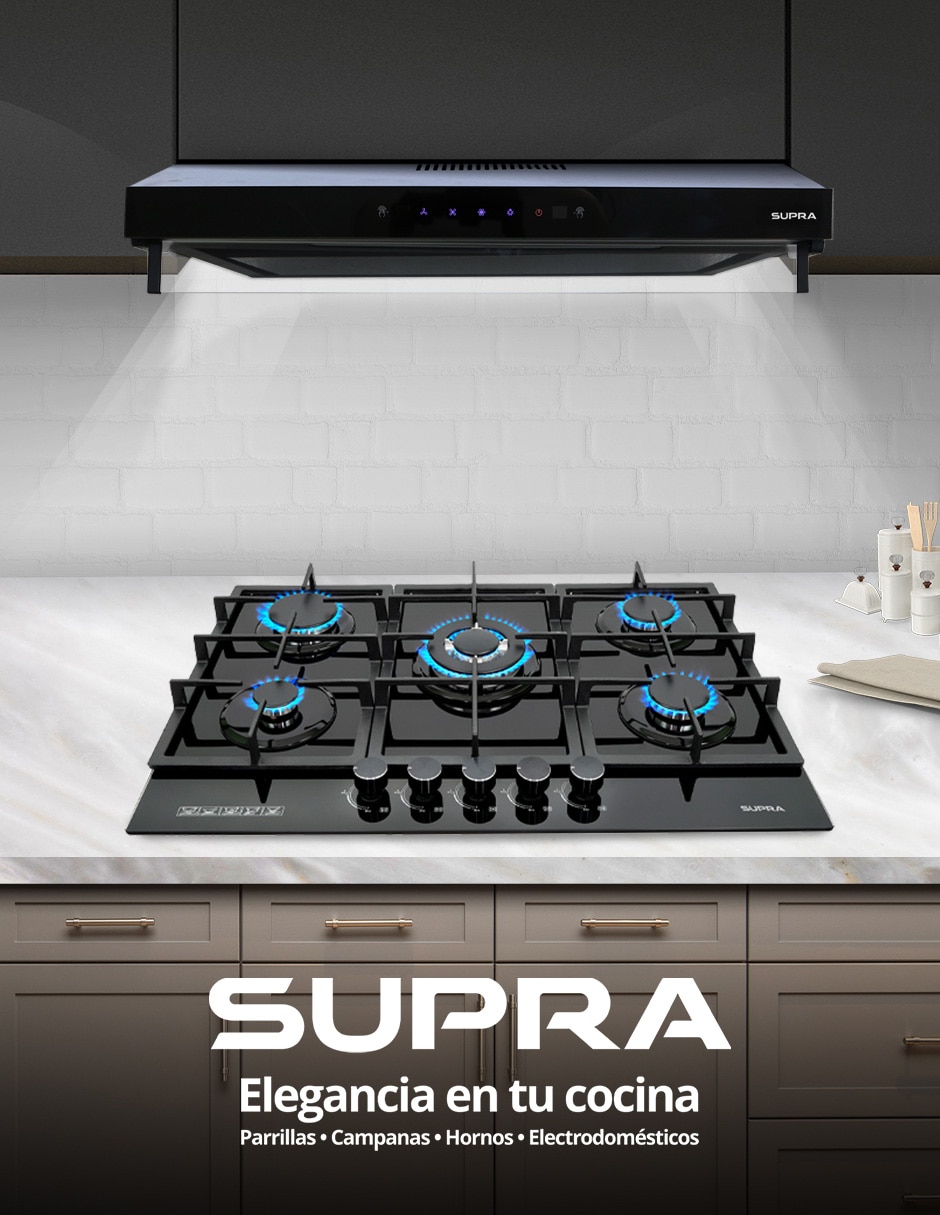 Parrilla a empotrable supra